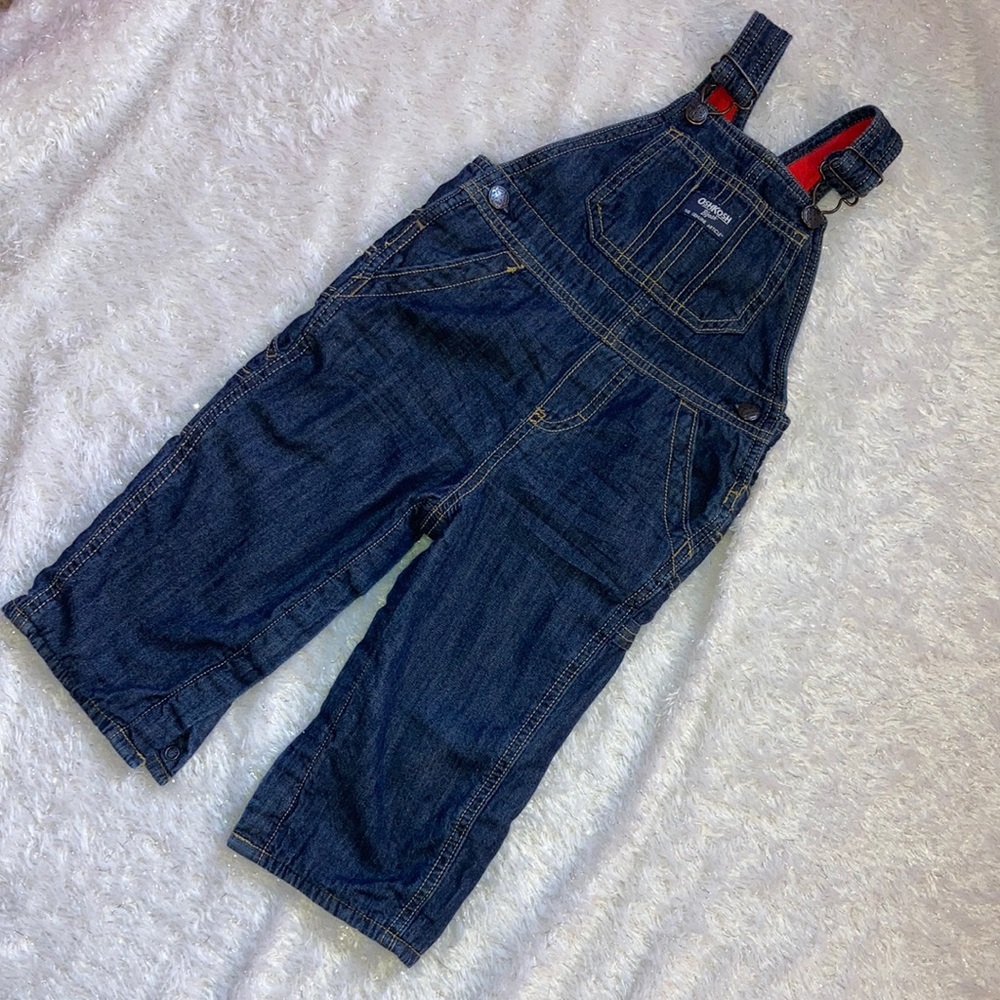 Fleece lined overalls EUC